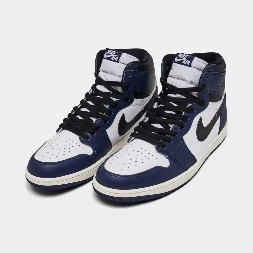 Nike Air Jordan 1 Retro High OG GS Big Boys Kids Sz 6Y Navy/White FD1437-401 NEW_2